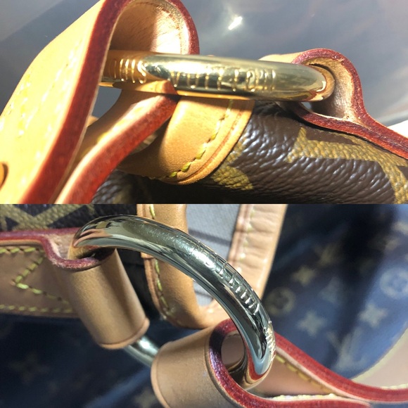 π RARE π DISCONTINUED DELIGHTFUL GM LOUIS VUITTON HUGE HOBO W/ RECEIPT TAGS - Picture 5 of 13